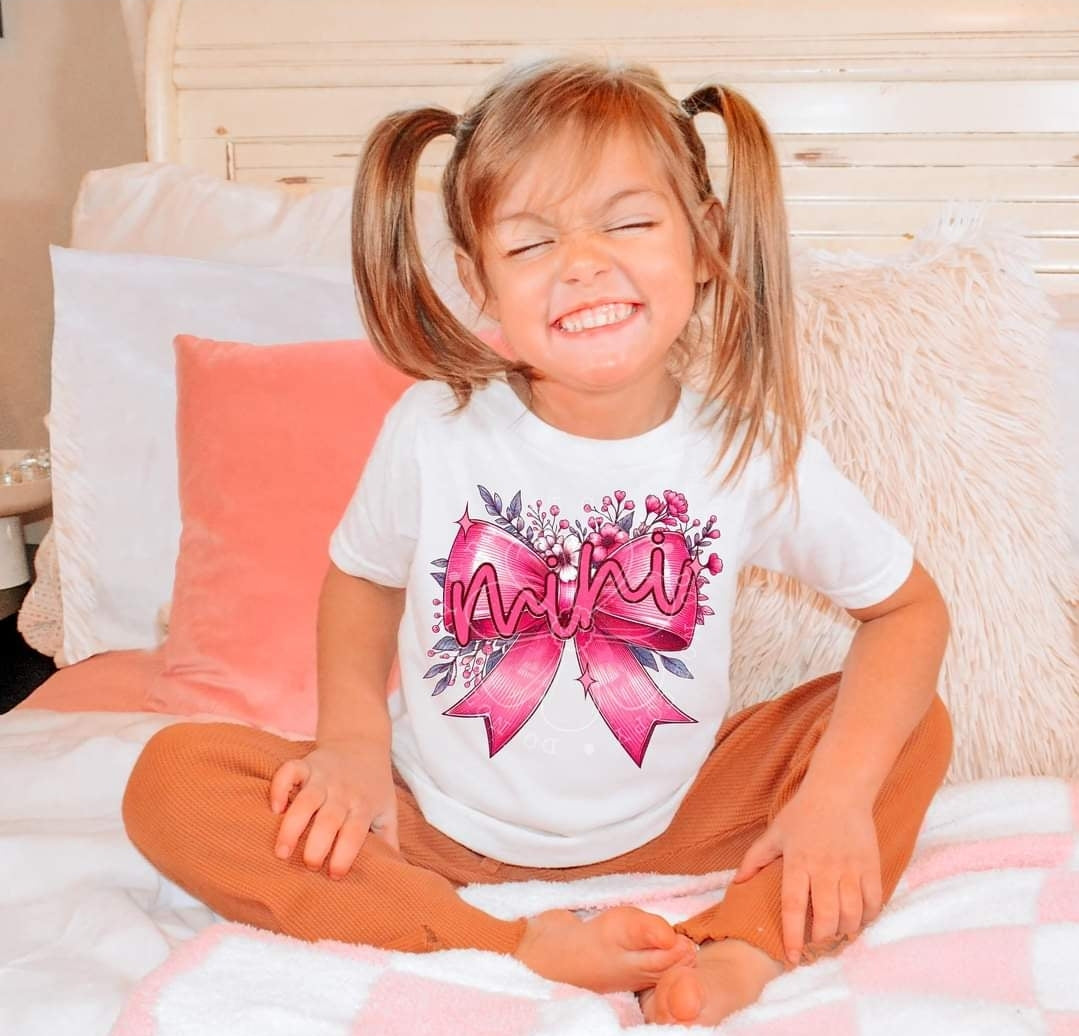 Mini Bow-DTF TRANSFER (LDC F24)