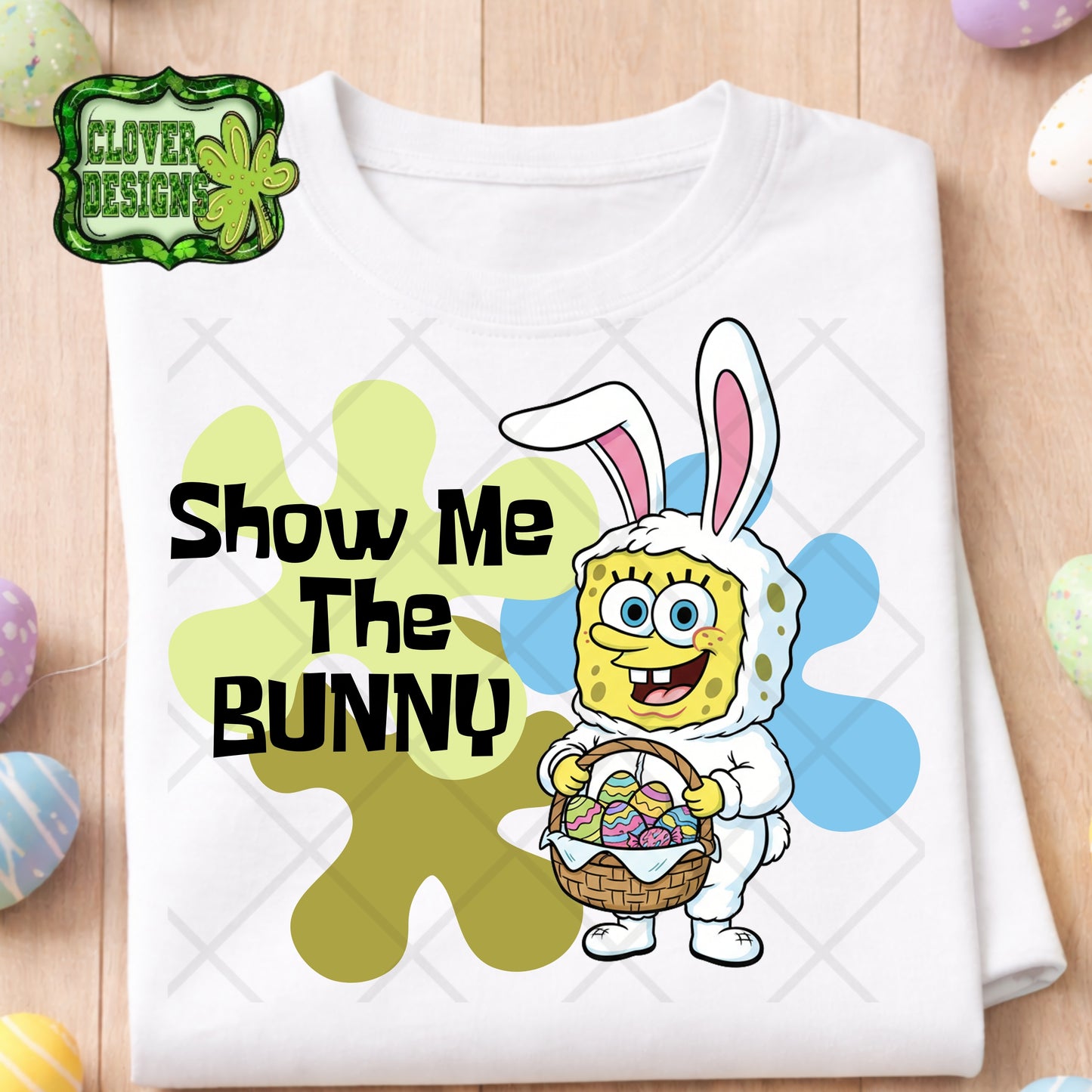 Show me the bunny sponge-DTF TRANSFER (PEEPSHOW)