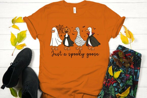 Just a spooky goose - DTF TRANSFER (CFD)