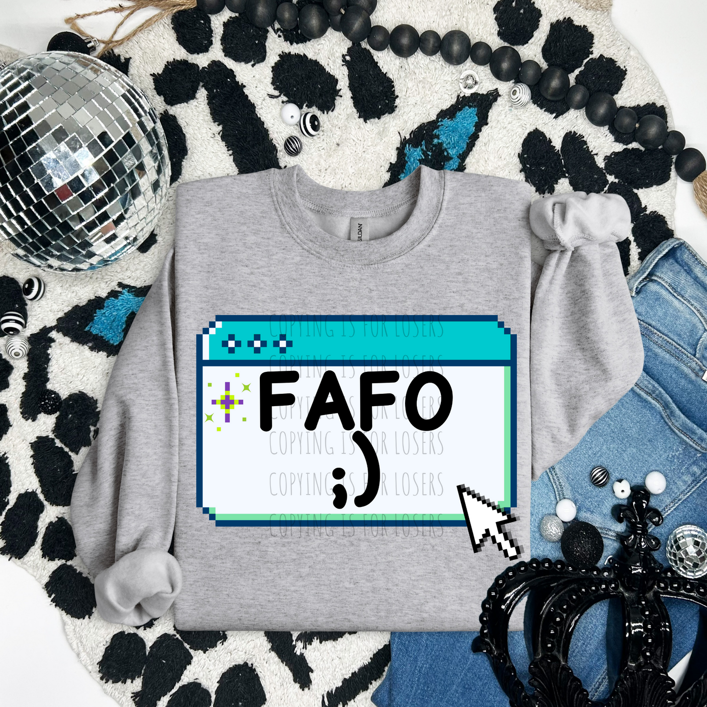 FAFO click - DTF TRANSFER (WFD F25)