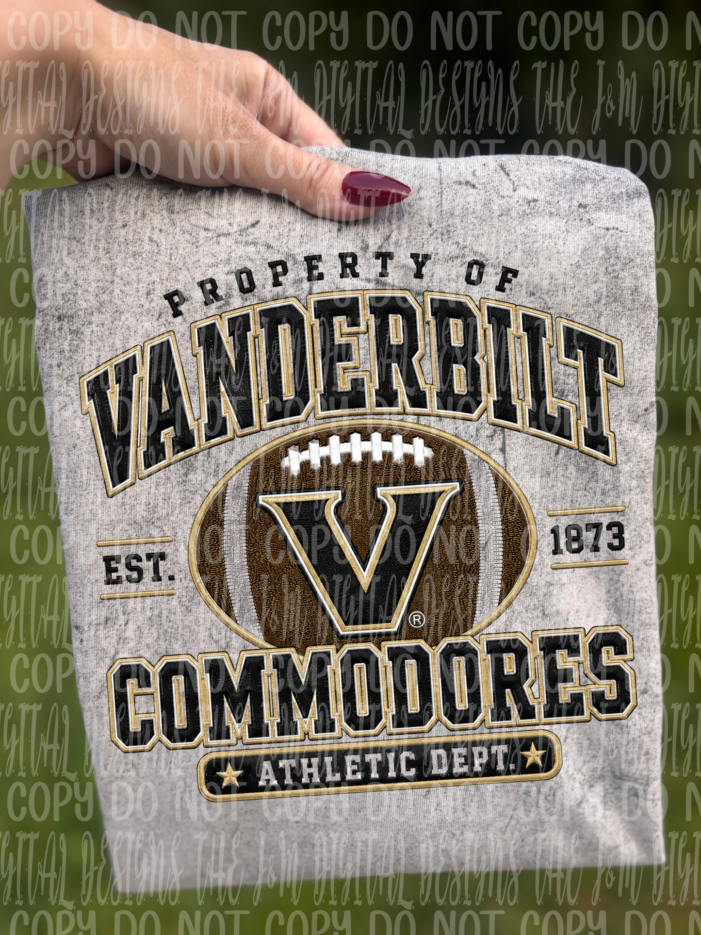 Property of COMMODORES - DTF TRANSFER (JMD)