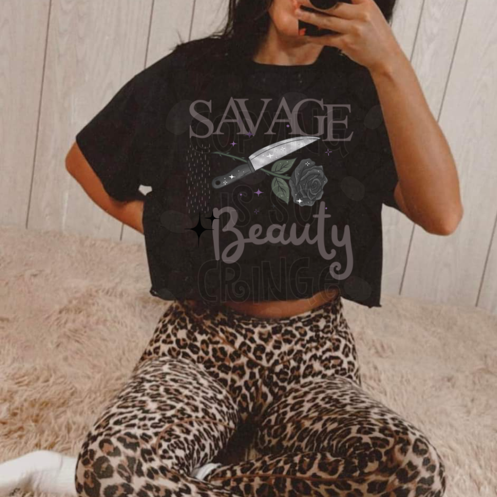 Savage Beauty - DTF TRANSFER (WRS)