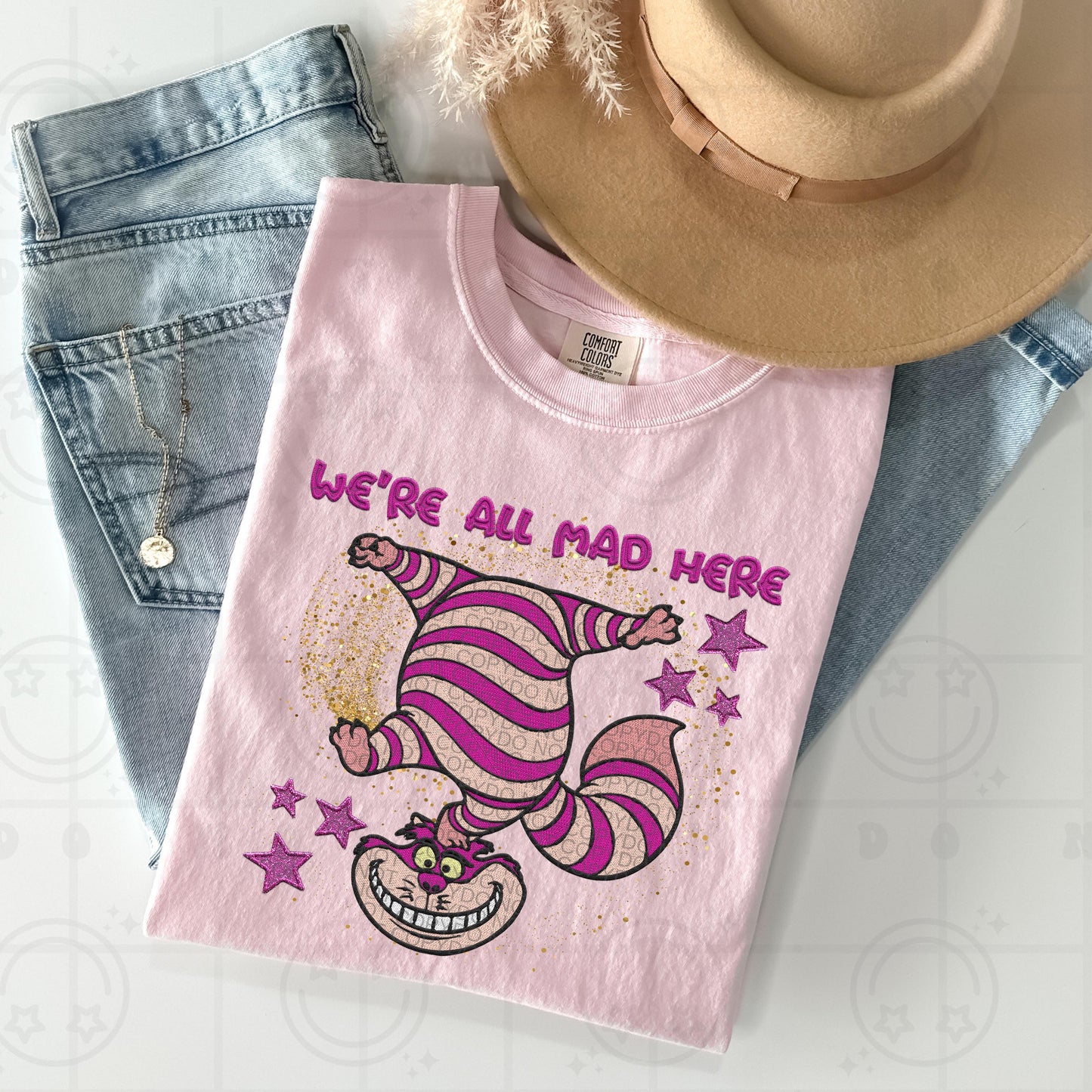 We're all mad - DTF TRANSFER (Back in the day Collab)