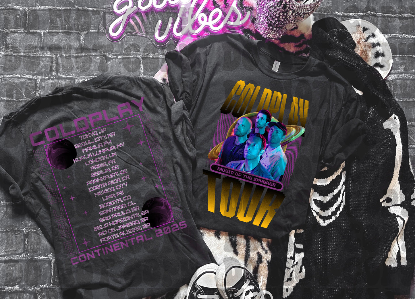 Cold Int'l Tour- DTF TRANSFER (SSDD x SSDa Music Collab)