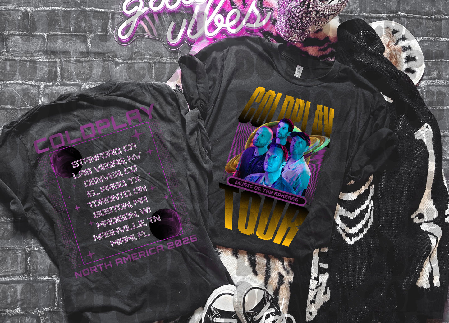 Cold US Tour- DTF TRANSFER (SSDD x SSDa Music Collab)