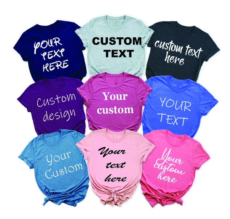 Custom t-shirt, personalized shirt