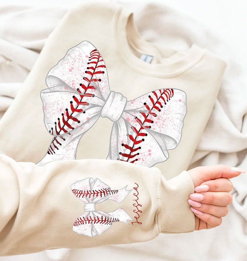 Coquette Baseball Bow - DTF TRANSFER