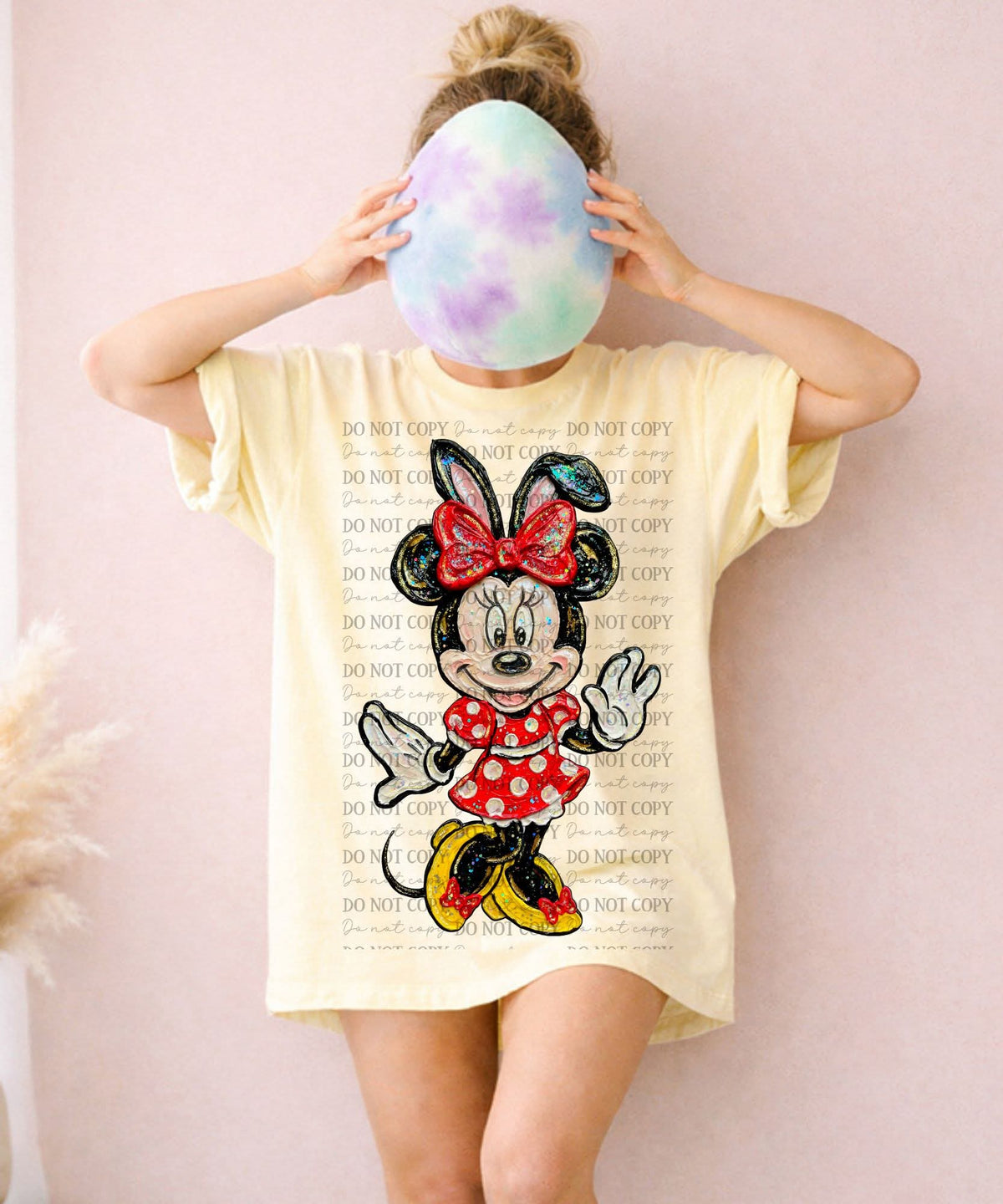 Minnie - DTF TRANSFER (Eggstravaganza multi designer collab)