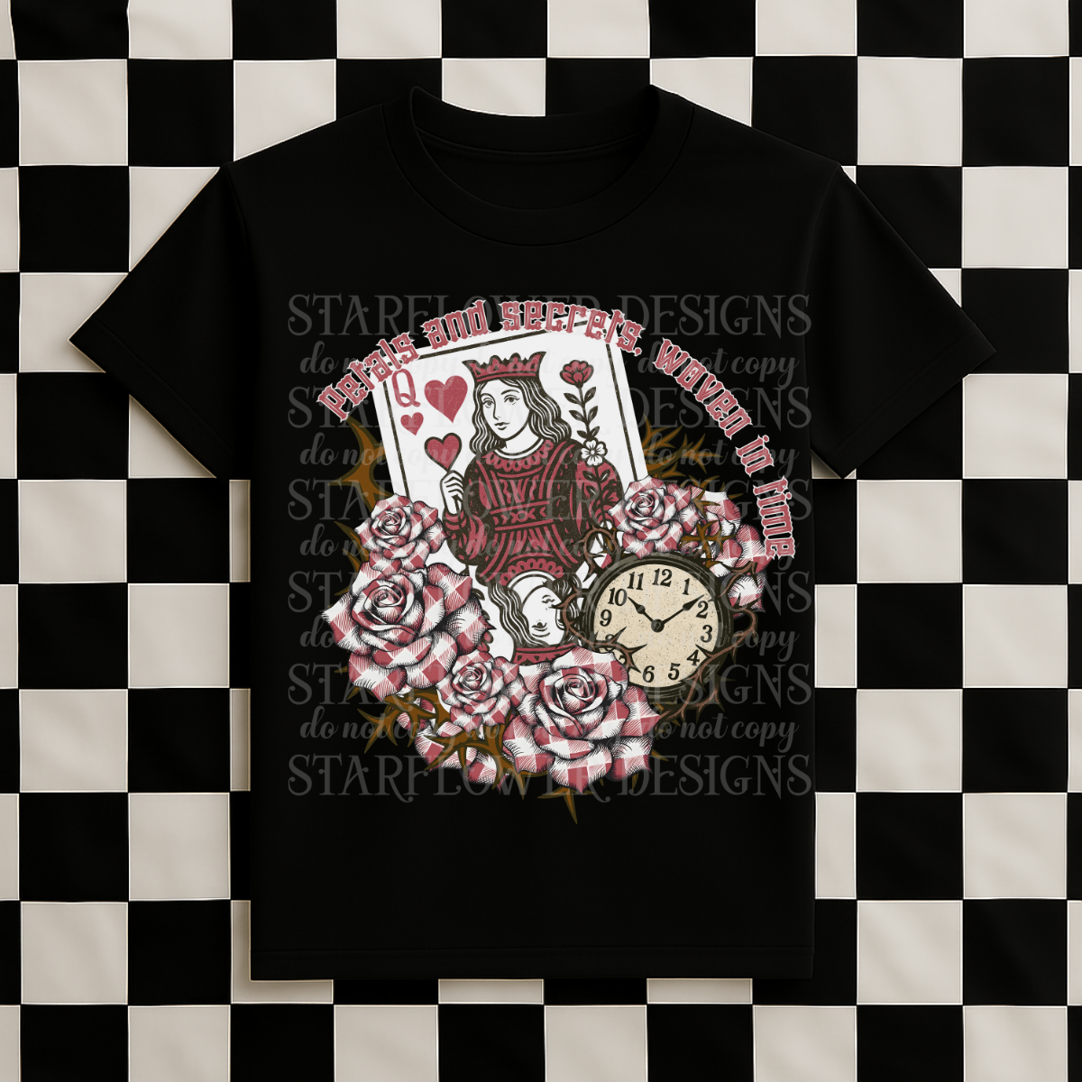 Petals and secrets- DTF TRANSFER (SFD JUN25)