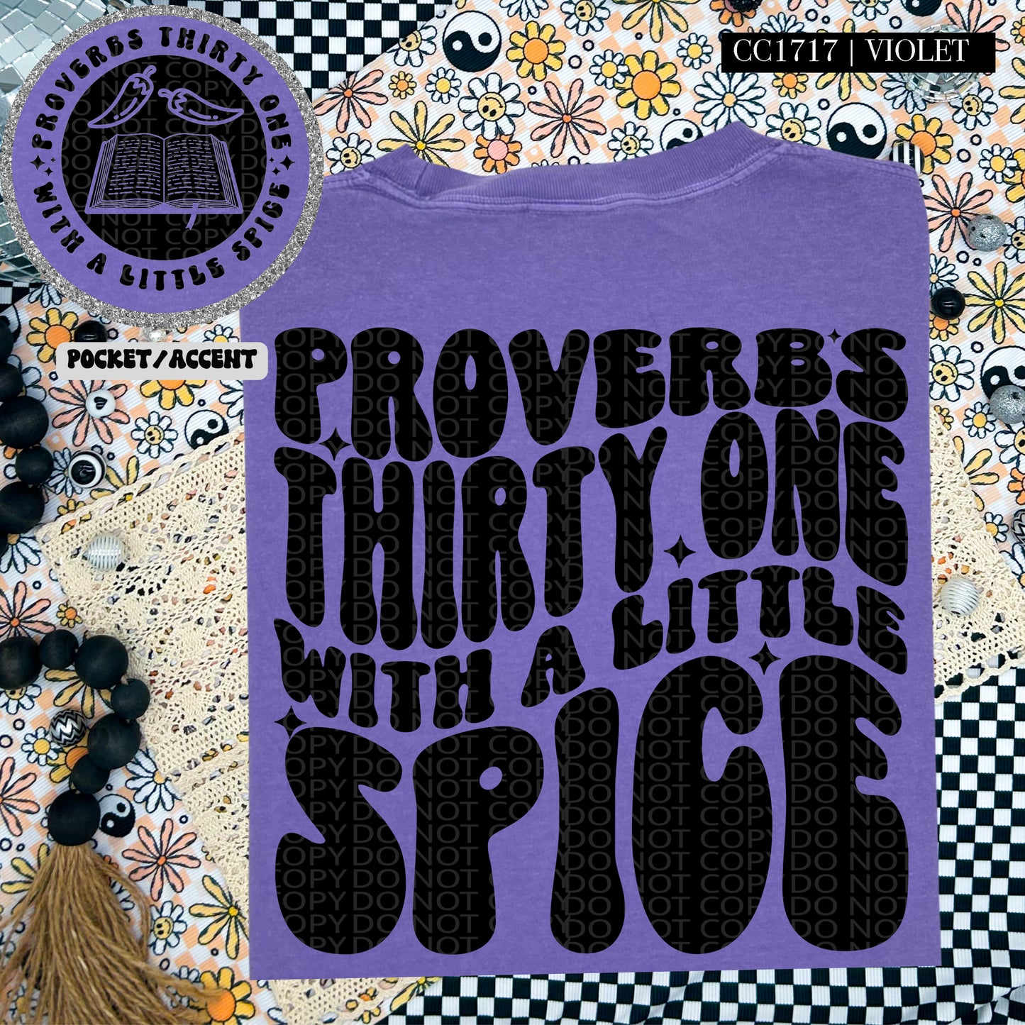 Proverbs 31 with a little spice-DTF TRANSFER (HWD/F25)