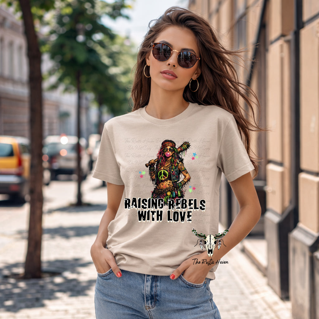 Raising Rebels With Love-DTF TRANSFER (RIOTMAMA)