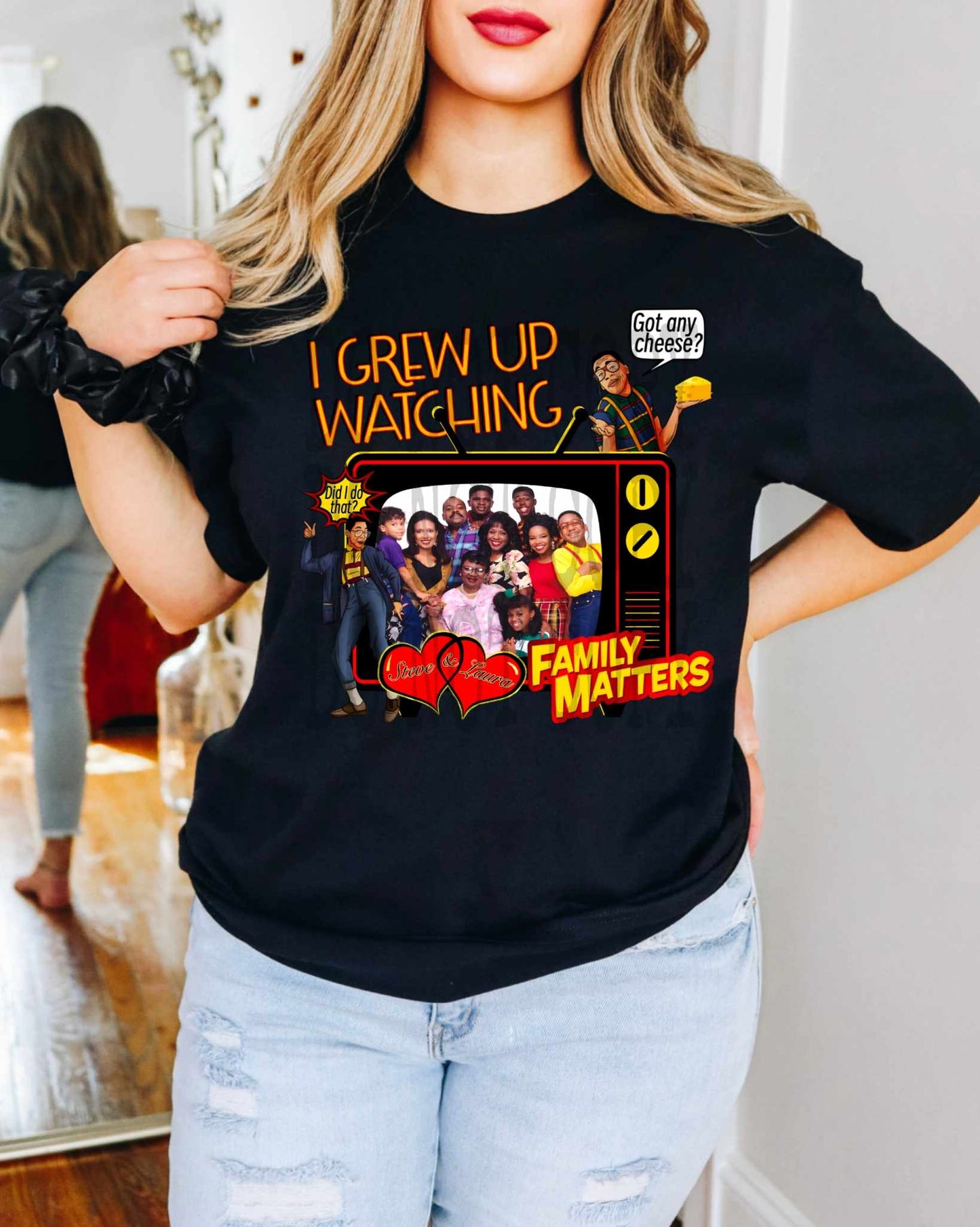 Family Matters I grew up watching TV - DTF TRANSFER (DDV)