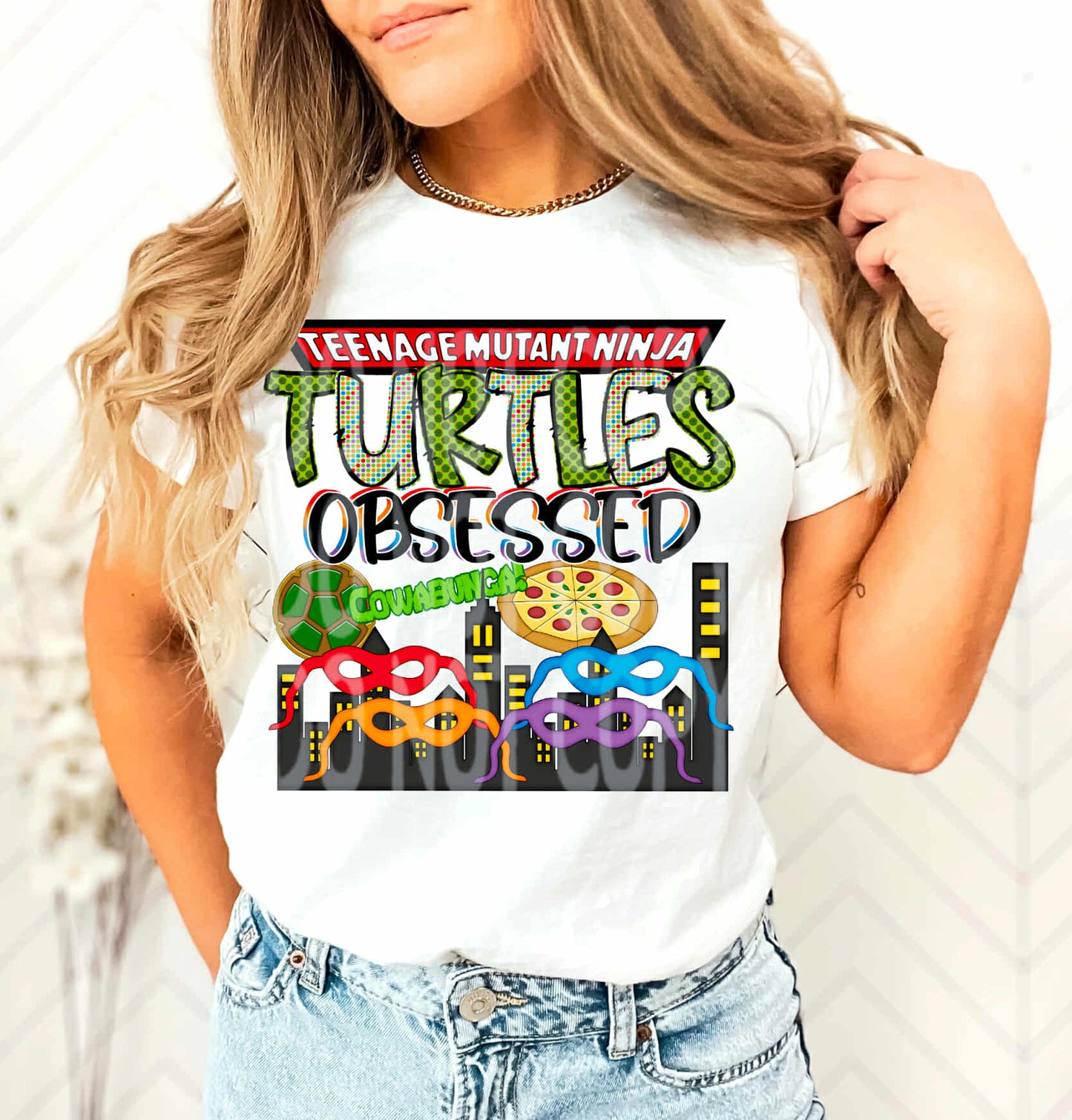 Turtles obsessed - DTF TRANSFER (DDV)