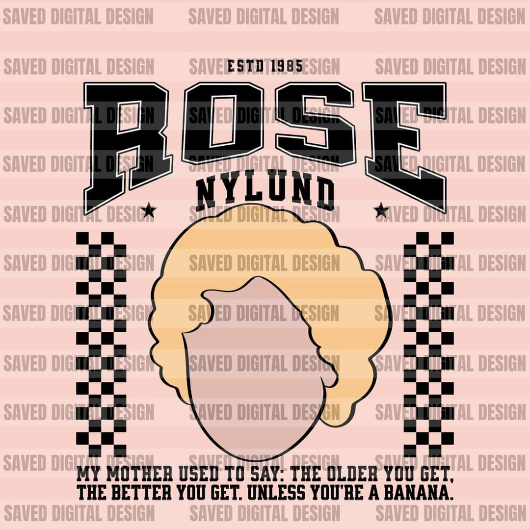 Rose - DTF TRANSFER (SAVED/gg bundle)