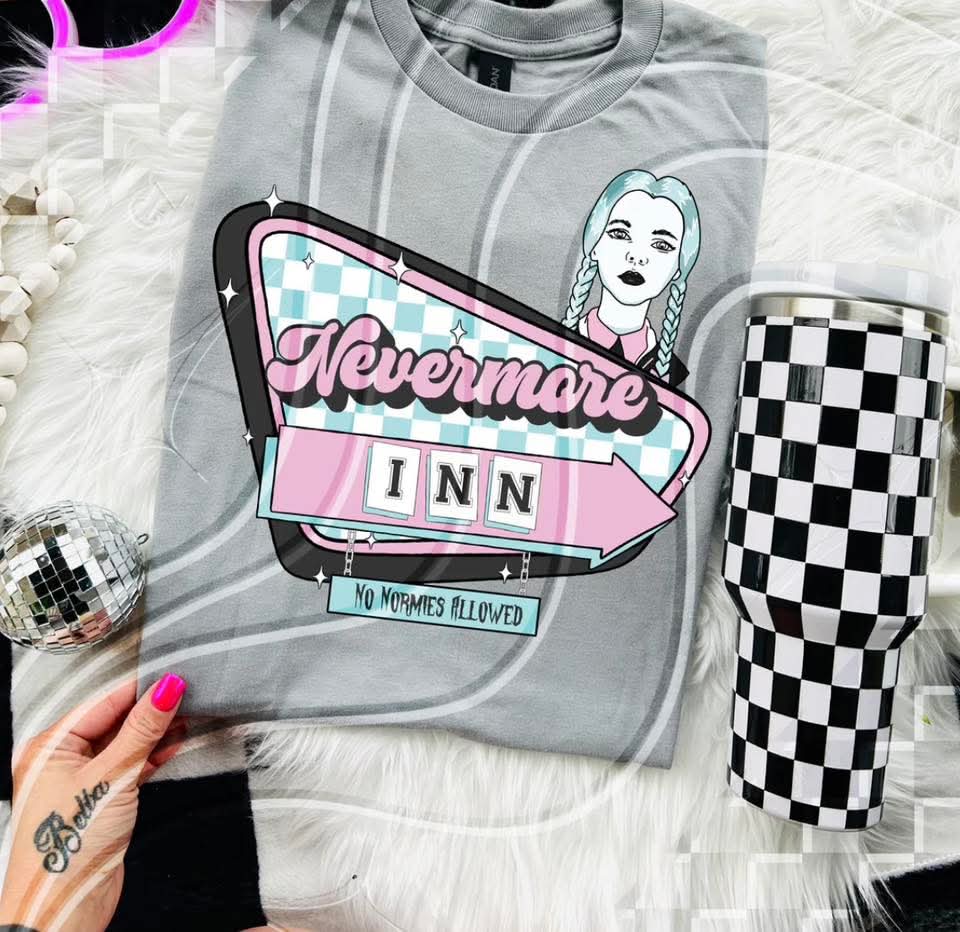 Nevermore Inn - DTF TRANSFER (GL825)