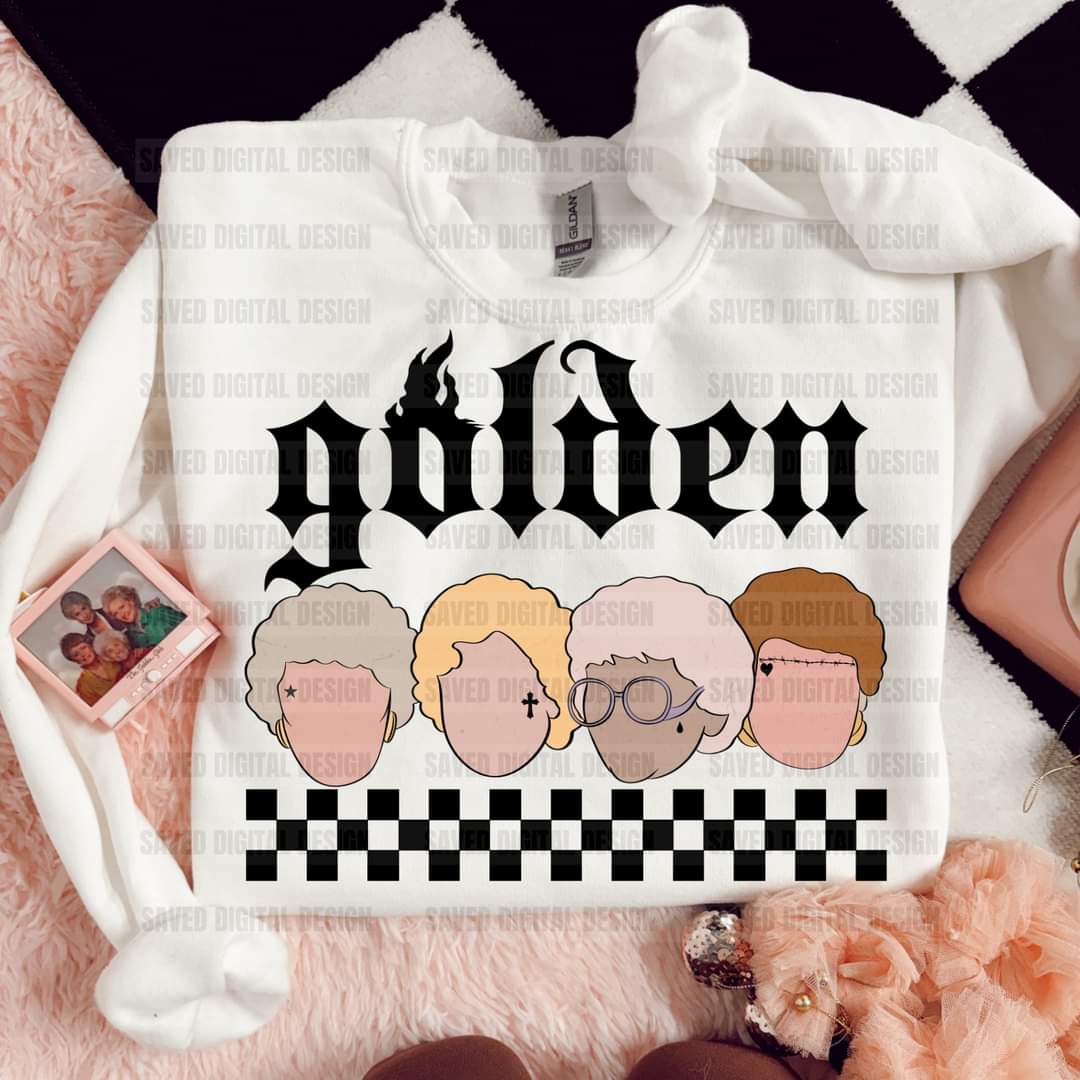 Golden- DTF TRANSFER (SAVED/gg bundle)