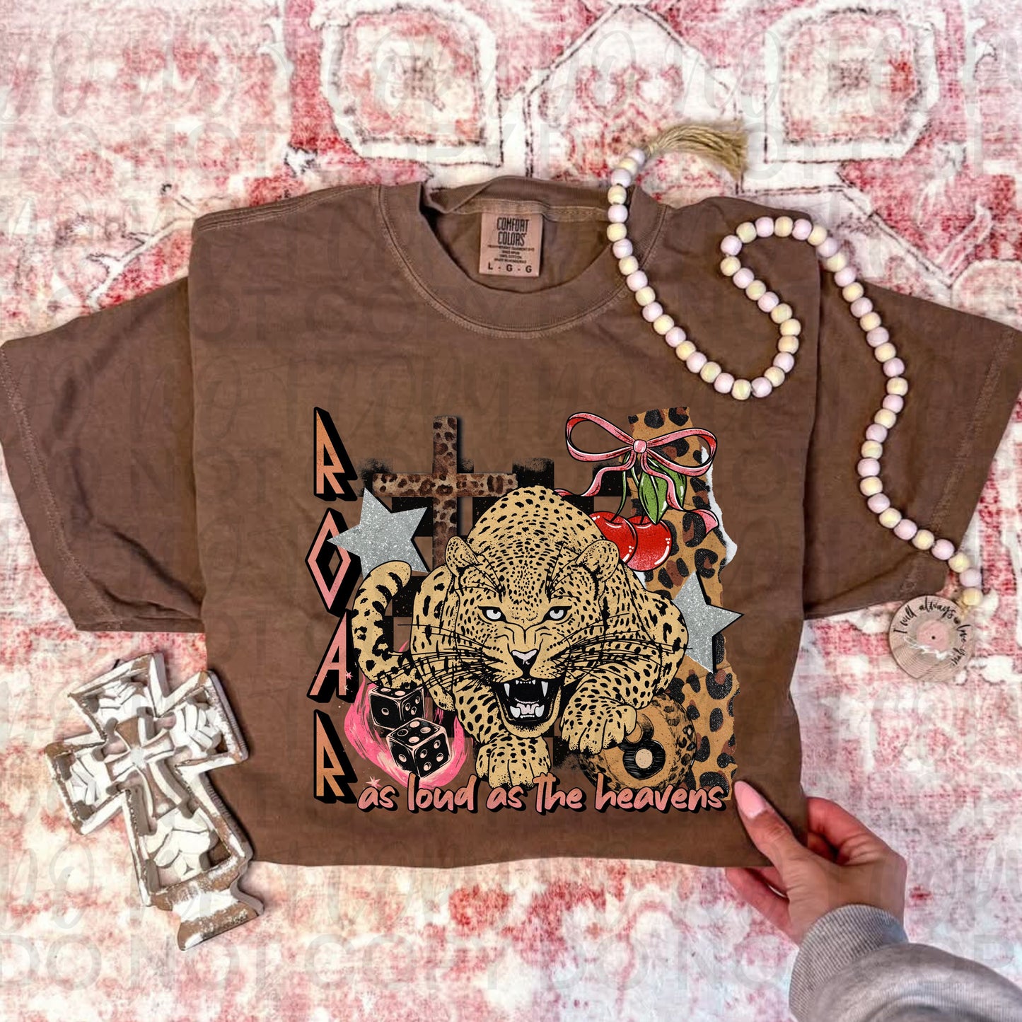 Roar like the Heavens-DTF TRANSFER (Building the Kingdom Collab SSDa×FDC)