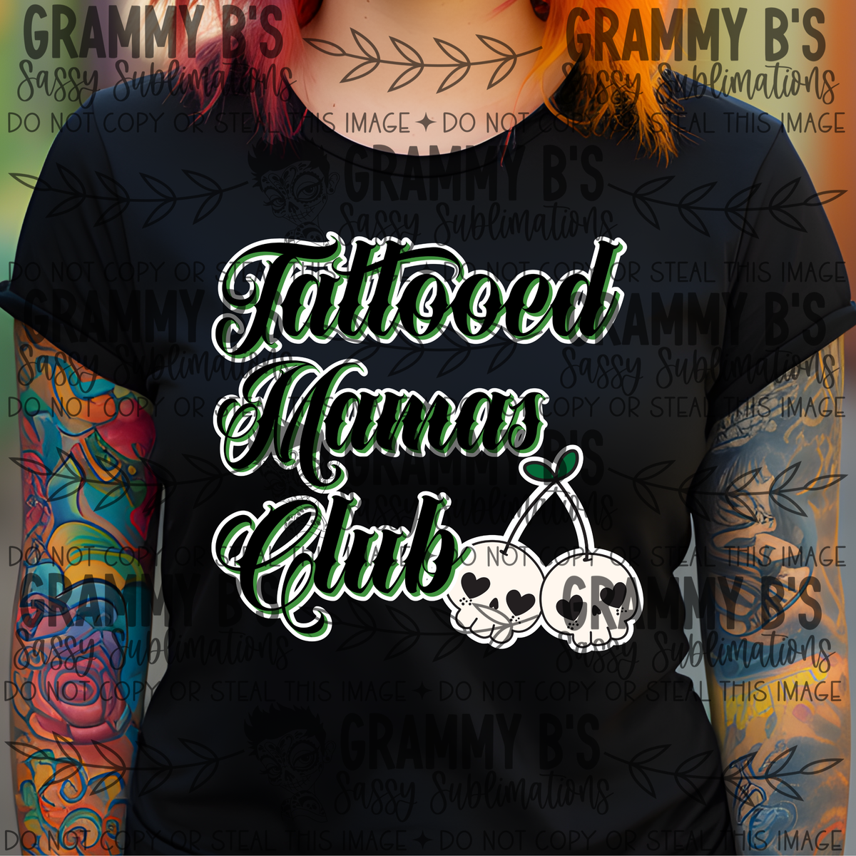 Tattooed Mamas Club-DTF TRANSFER (RIOTMAMA)