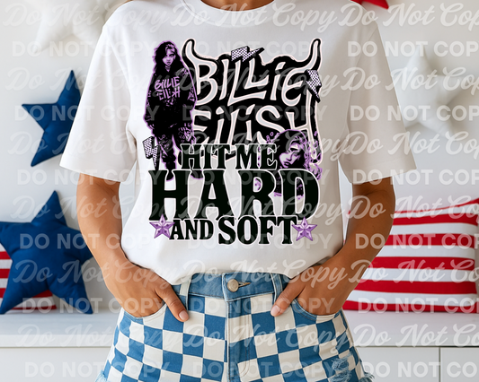 Billie - DTF TRANSFER (Bands singers Collab FDC/BYDD)