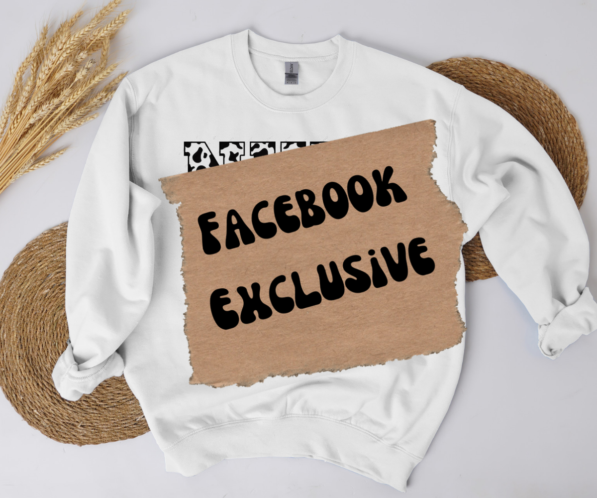FB EXCLUSIVE cow print TRANSFER ONLY