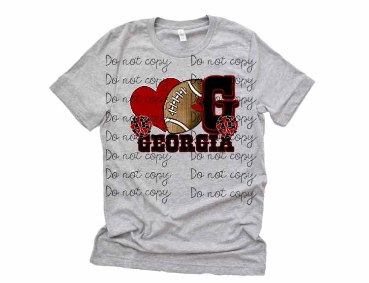 Bulldogs Cheer - DTF direct to film transfer