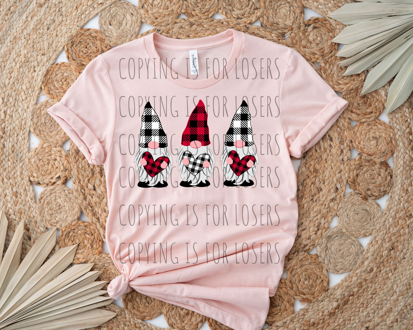 Valentine Gnomes TRANSFER ONLY