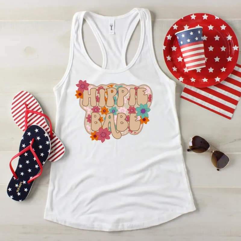 Hippie Babe TRANSFER ONLY