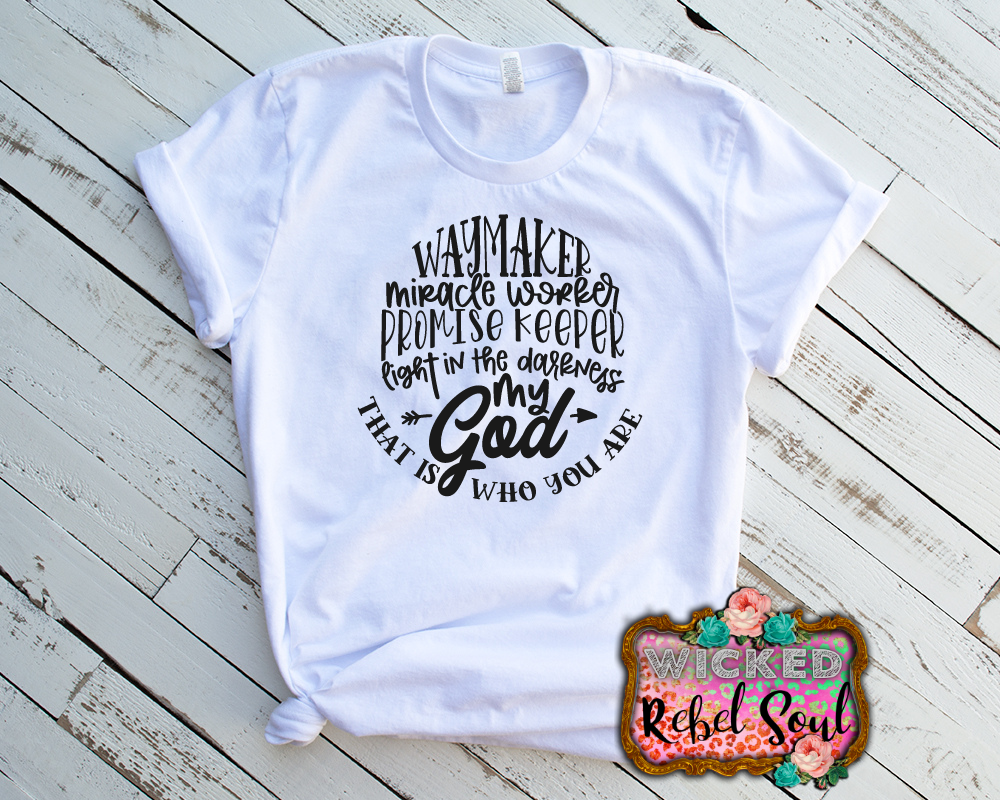 Waymaker sublimation transfer