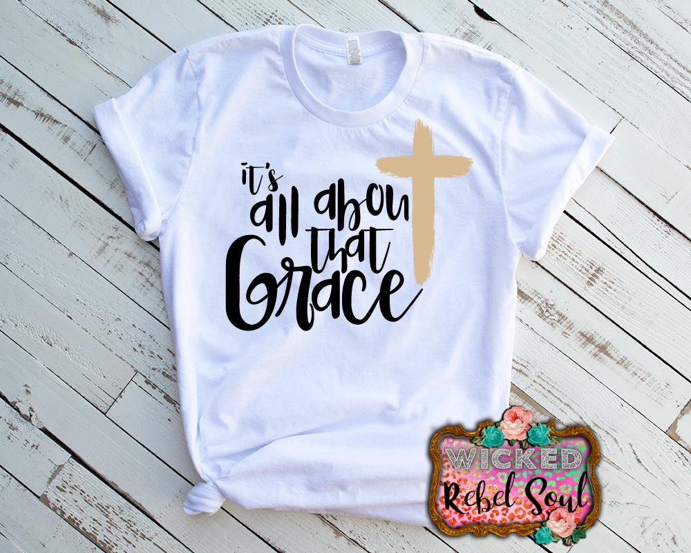 It's all about that Grace sublimation transfer