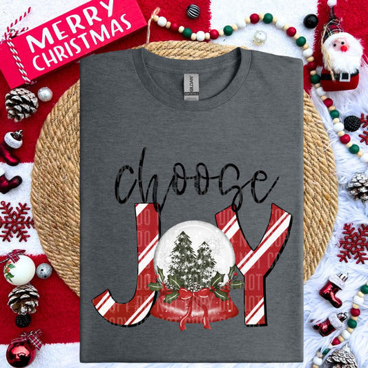 Choose joy- DTF TRANSFER (MG Xmas fundraiser)