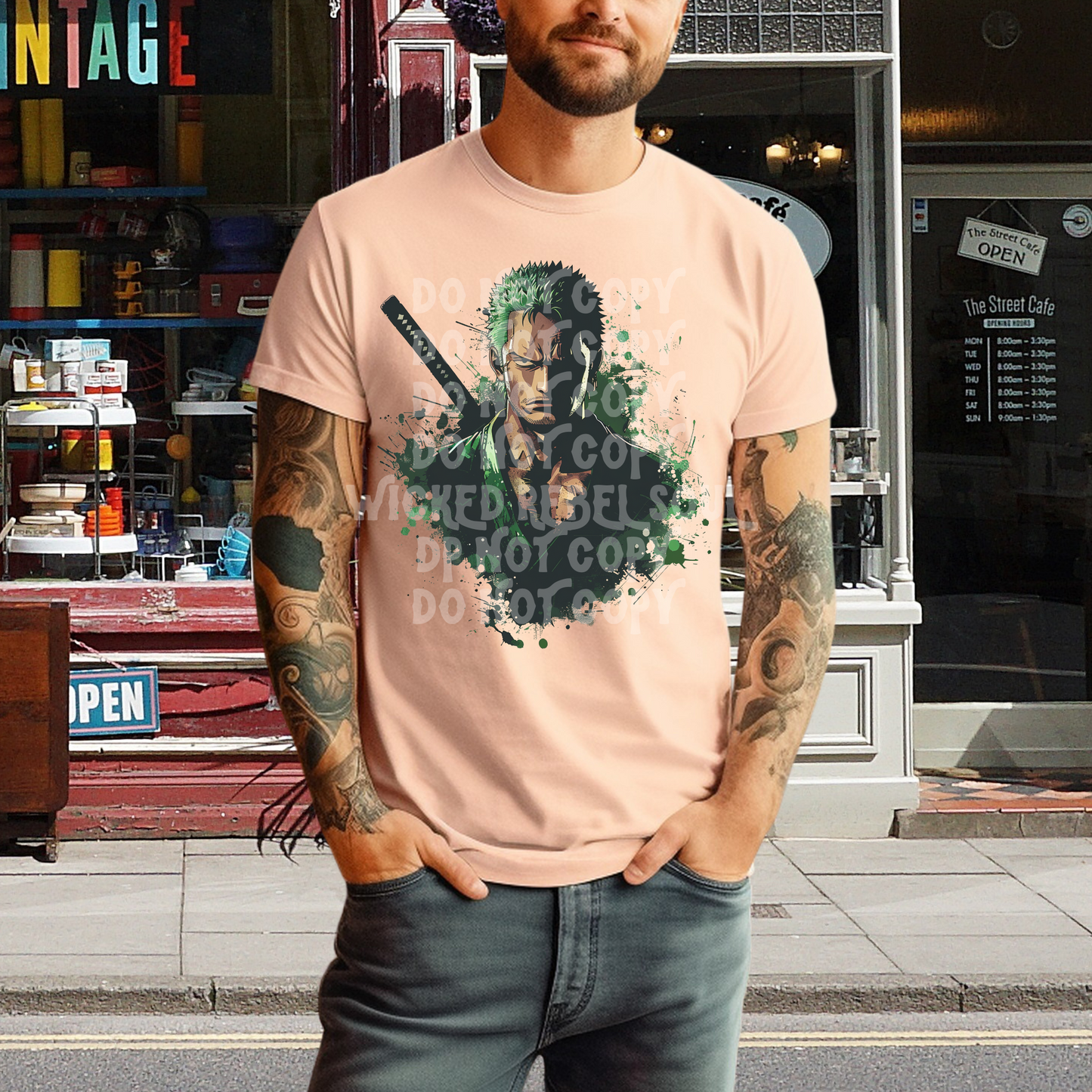 OP Anime (choose your design) DTF TRANSFER