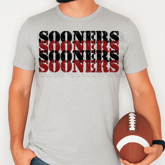 Sooners army stencil - DTF TRANSFER (WFD Oct25)
