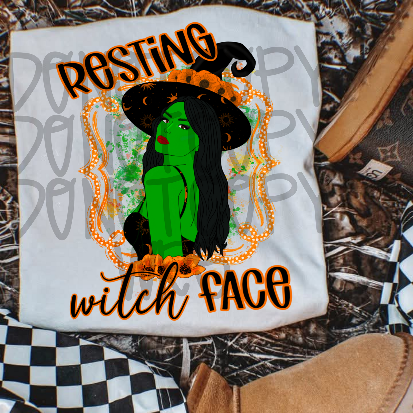 Resting witch face - DTF TRANSFER