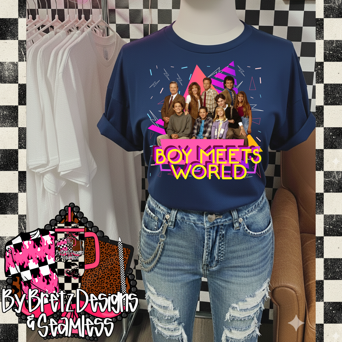 Boy Meets W-rld-DTF TRANSFER (Raisedon90s)