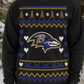 Ravens - DTF TRANSFER (ugly xmas sweater mascot football)