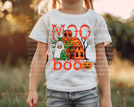 Moo I mean boo - DTF TRANSFER (BYD)