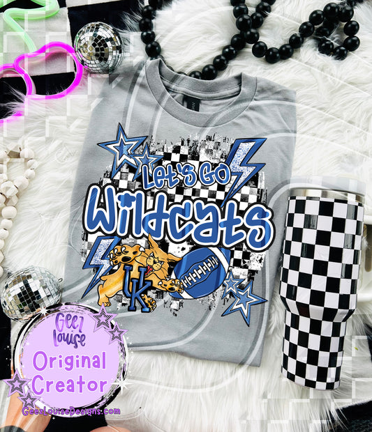 Let's go Wildcats - DTF TRANSFER (GL925)