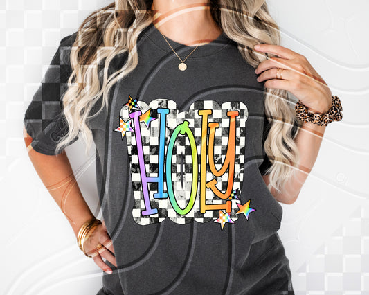 Holy - DTF TRANSFER (GLD)