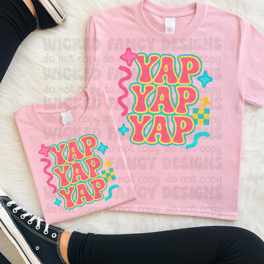 Yap yap yap - DTF TRANSFER (WFD)