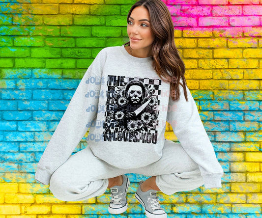 Boogeyman loves you Horror - DTF TRANSFER (WCD)