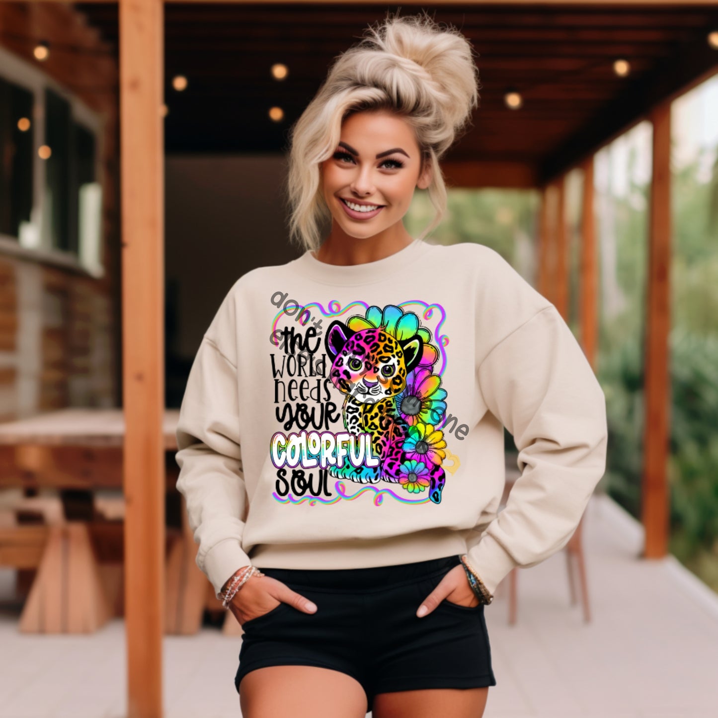 Colorful soul tiger - DTF TRANSFER (CLD)