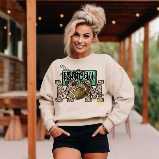 Football Mom - DTF TRANSFER (CLD)