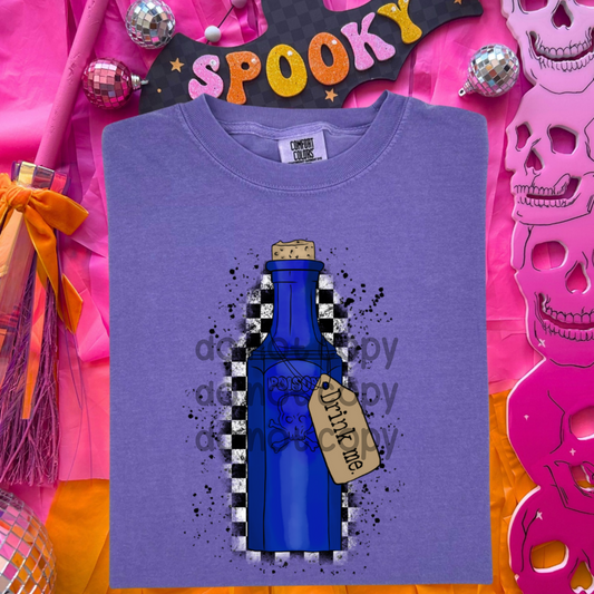 Alice drink me - DTF TRANSFER (SDDD)