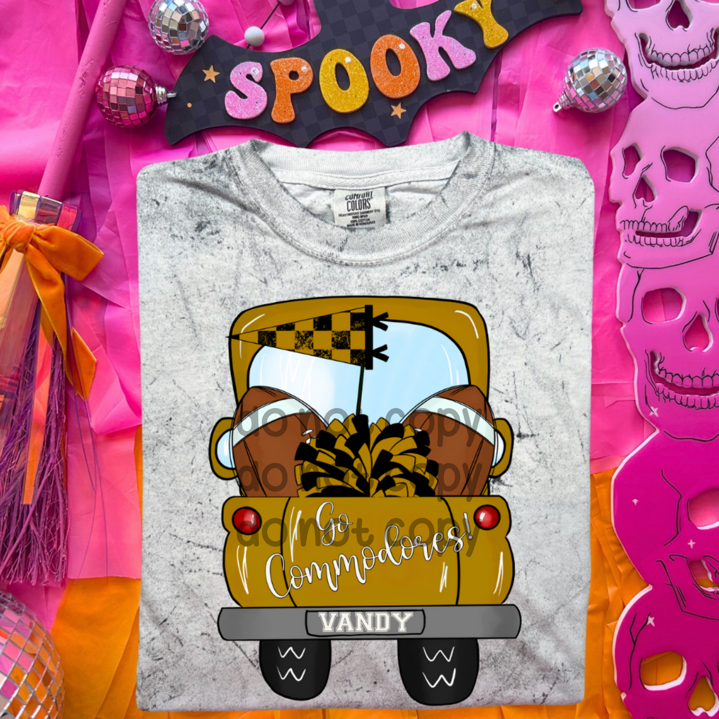 Commodores vintage truck - DTF TRANSFER (SDDD)