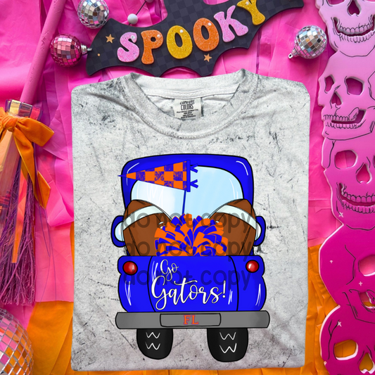 Gators vintage truck - DTF TRANSFER (SDDD)