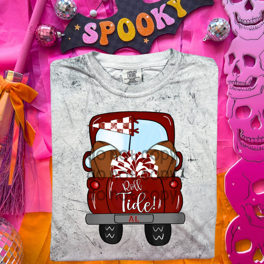 Rolltide vintage truck - DTF TRANSFER (SDDD)