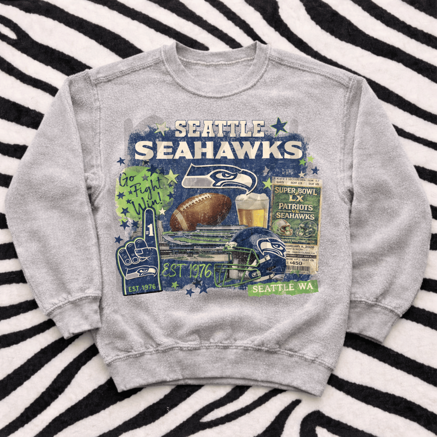 Seahawks - DTF TRANSFER (SCRLW)