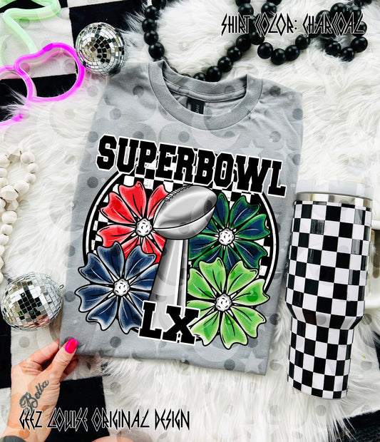 Floral #2 SB26 - DTF TRANSFER (GLD F26)