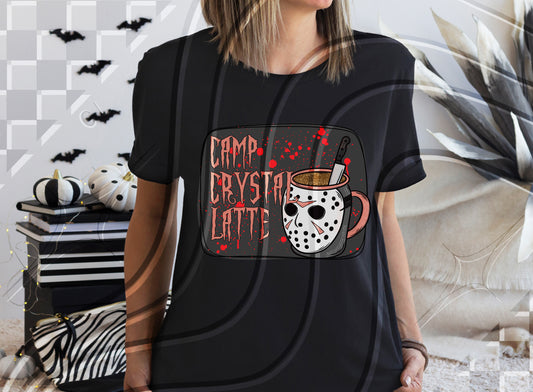 Camp Crystal Latte- DTF TRANSFER (GL825)