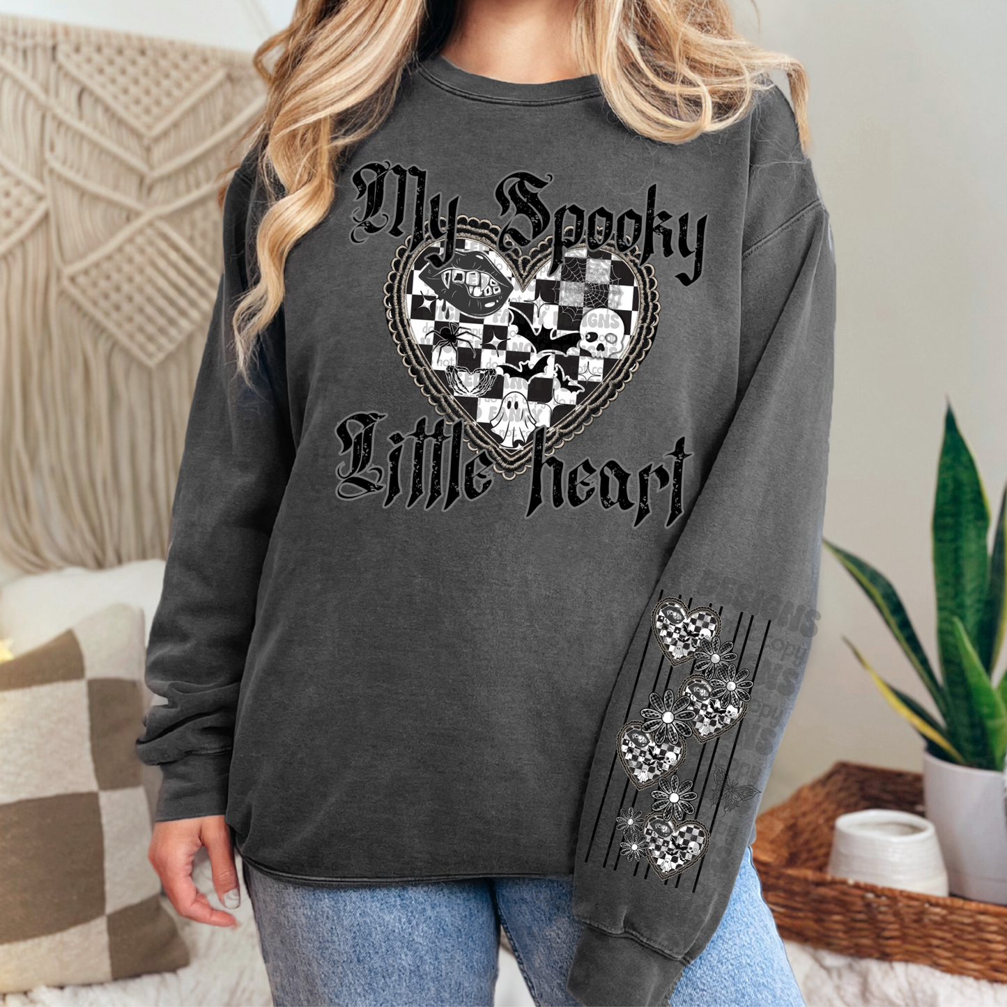 My Spooky Little Heart - DTF TRANSFER (WFD AU25)
